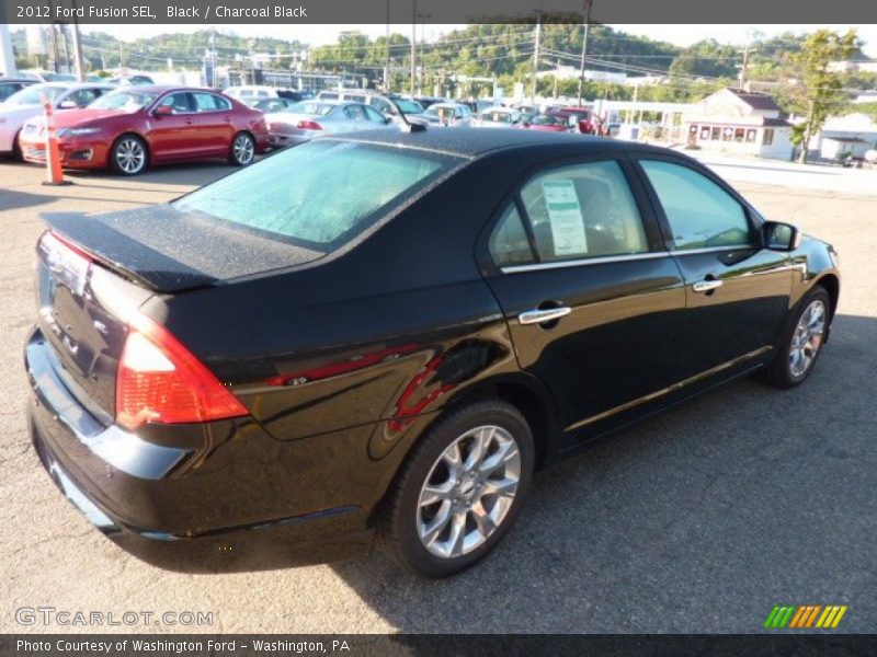 Black / Charcoal Black 2012 Ford Fusion SEL