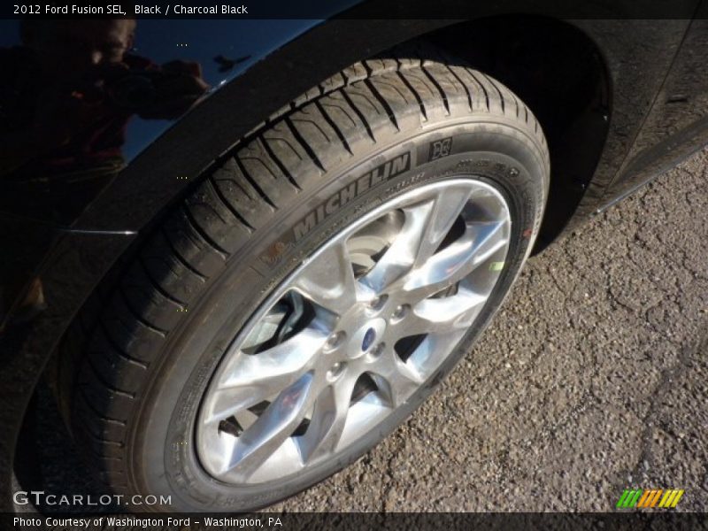 Black / Charcoal Black 2012 Ford Fusion SEL