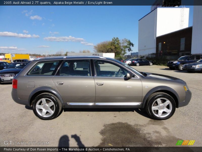 Alpaka Beige Metallic / Ecru/Light Brown 2005 Audi Allroad 2.7T quattro