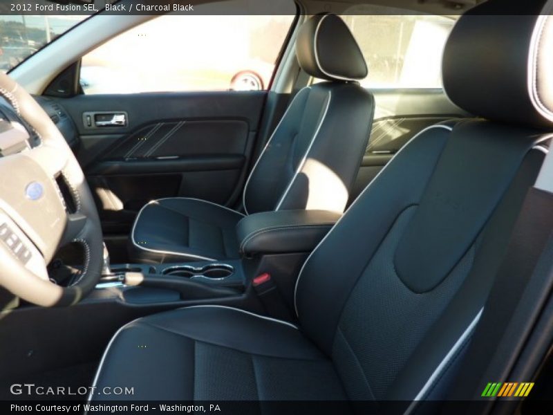 Black / Charcoal Black 2012 Ford Fusion SEL