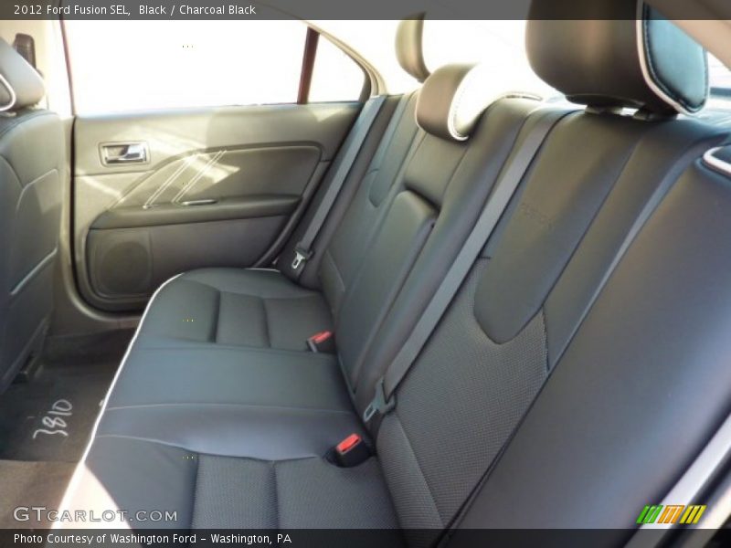 Black / Charcoal Black 2012 Ford Fusion SEL