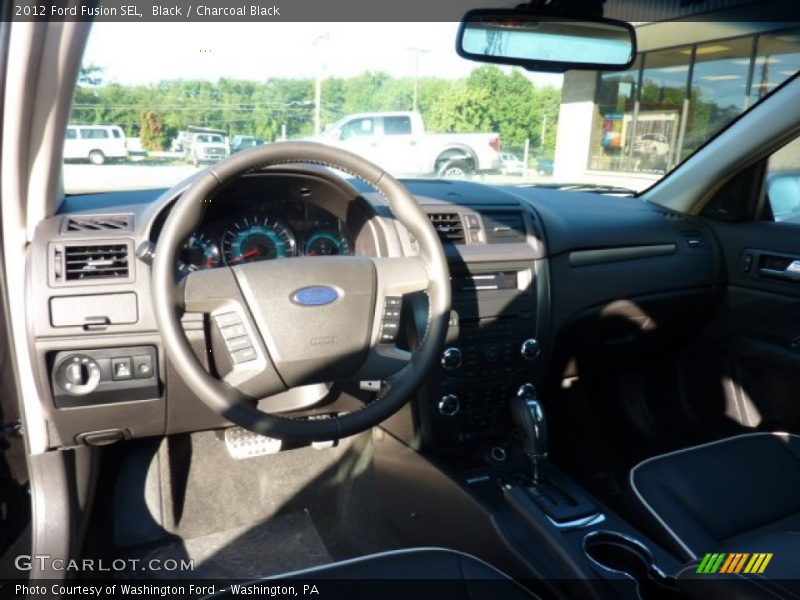 Black / Charcoal Black 2012 Ford Fusion SEL