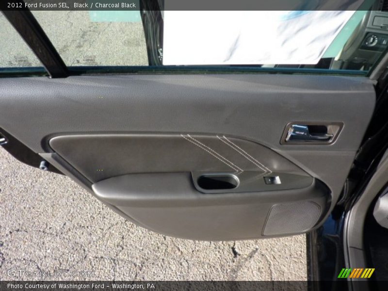 Black / Charcoal Black 2012 Ford Fusion SEL