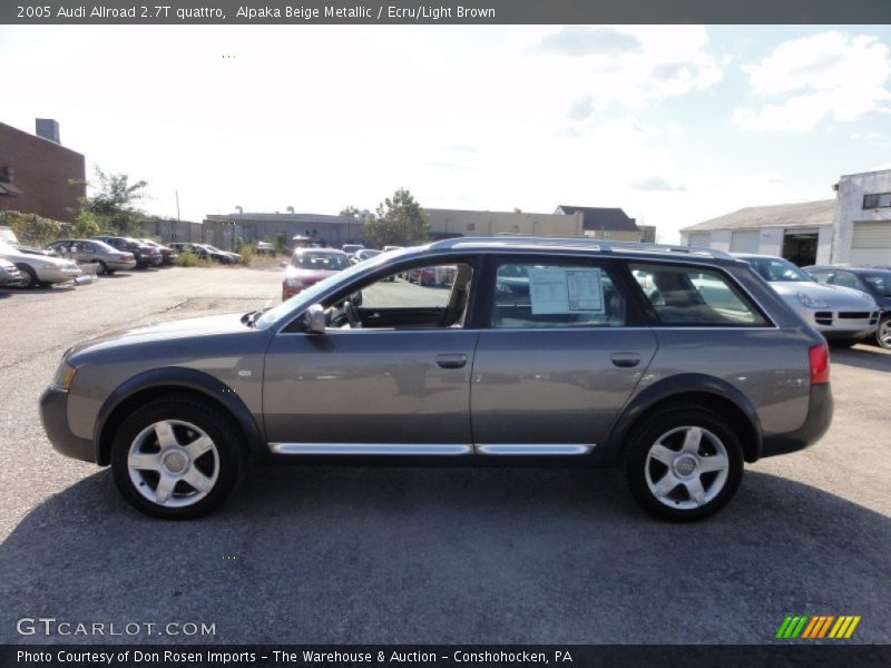 Alpaka Beige Metallic / Ecru/Light Brown 2005 Audi Allroad 2.7T quattro