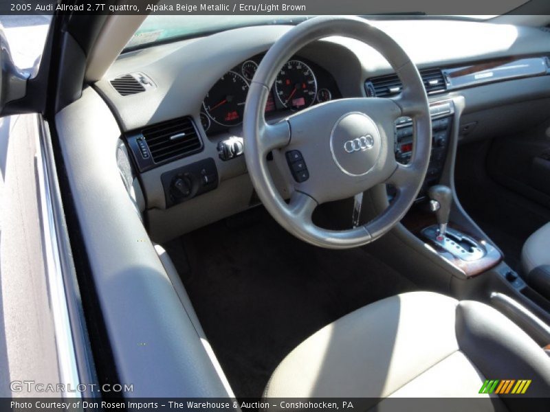 Alpaka Beige Metallic / Ecru/Light Brown 2005 Audi Allroad 2.7T quattro