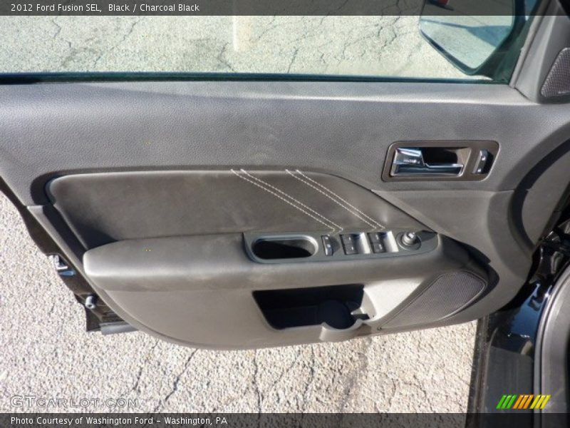 Black / Charcoal Black 2012 Ford Fusion SEL