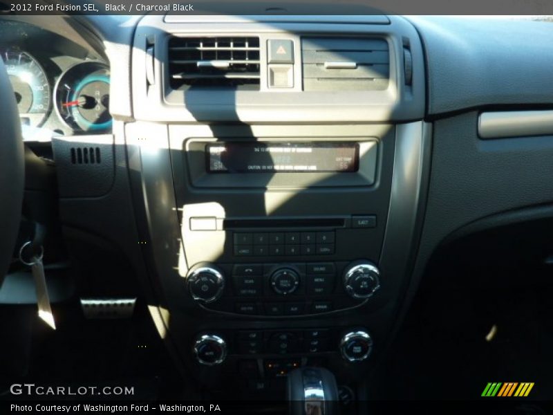Black / Charcoal Black 2012 Ford Fusion SEL