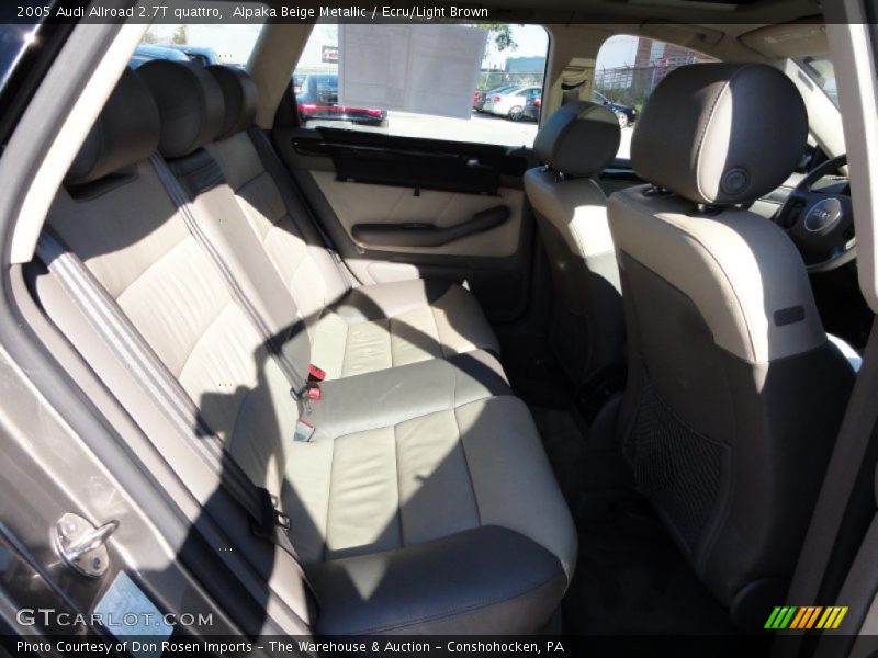 Alpaka Beige Metallic / Ecru/Light Brown 2005 Audi Allroad 2.7T quattro