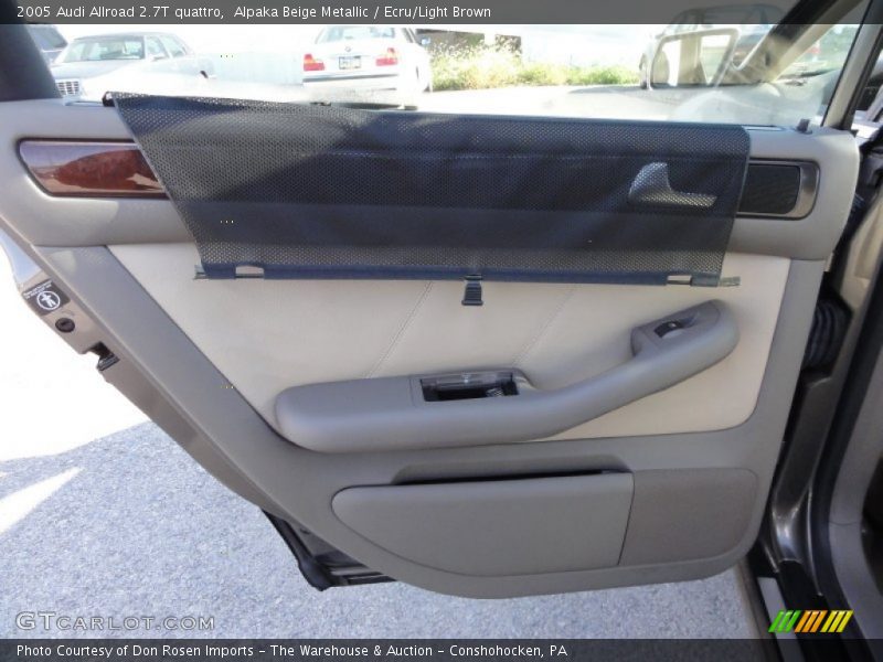 Alpaka Beige Metallic / Ecru/Light Brown 2005 Audi Allroad 2.7T quattro