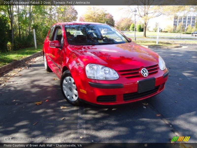 Tornado Red / Anthracite 2007 Volkswagen Rabbit 2 Door
