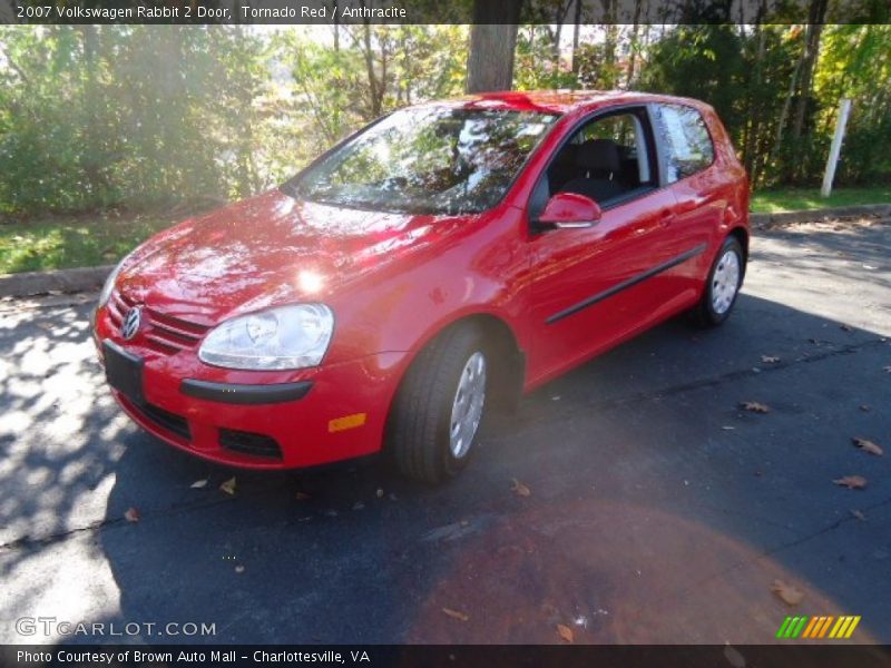 Tornado Red / Anthracite 2007 Volkswagen Rabbit 2 Door