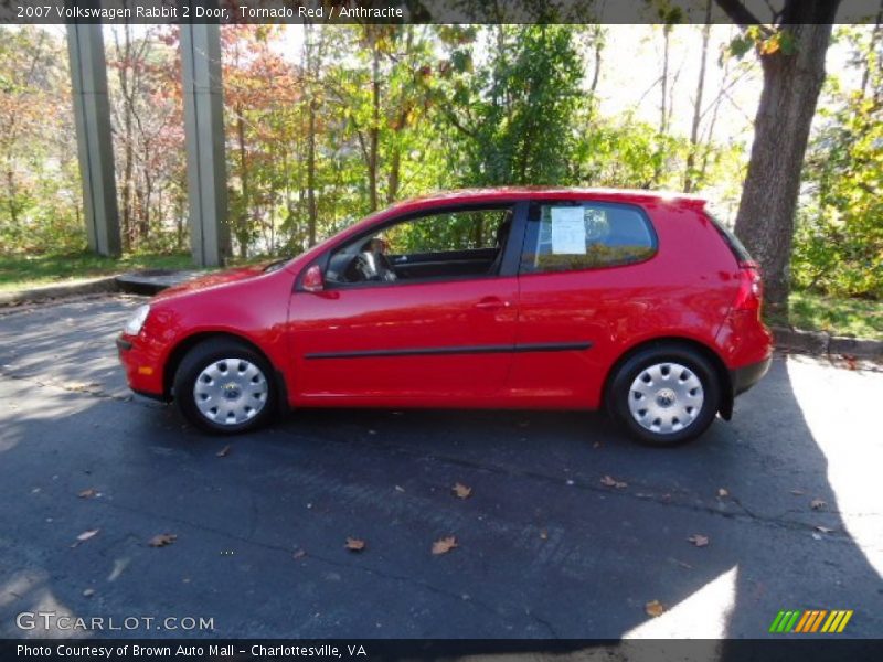 Tornado Red / Anthracite 2007 Volkswagen Rabbit 2 Door