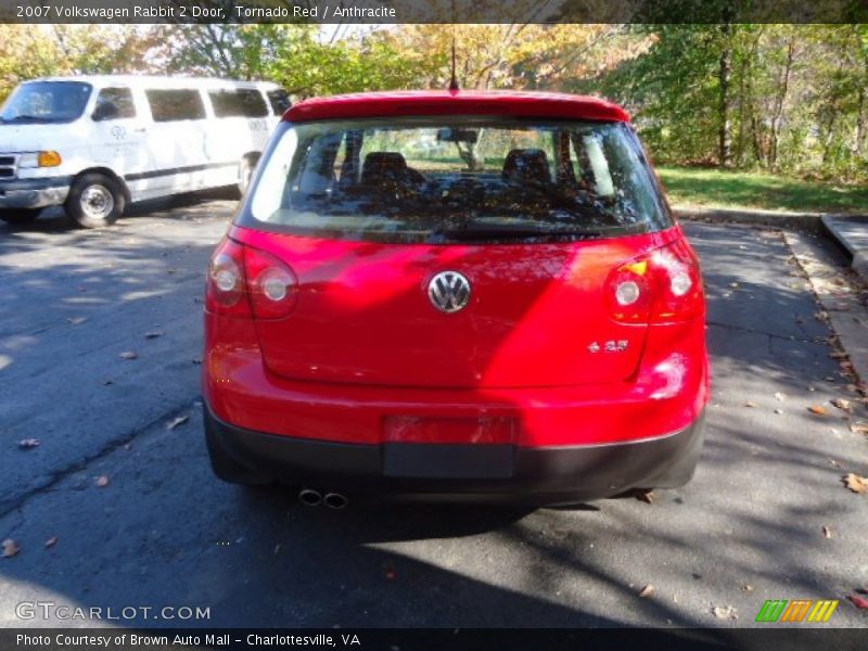 Tornado Red / Anthracite 2007 Volkswagen Rabbit 2 Door