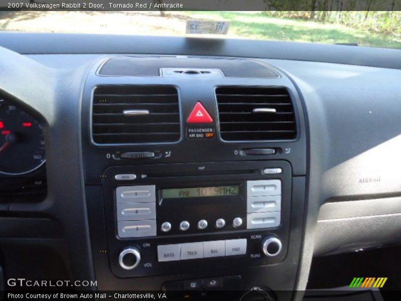 Tornado Red / Anthracite 2007 Volkswagen Rabbit 2 Door