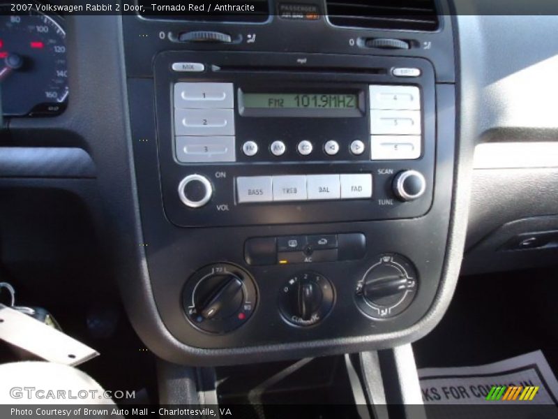 Tornado Red / Anthracite 2007 Volkswagen Rabbit 2 Door