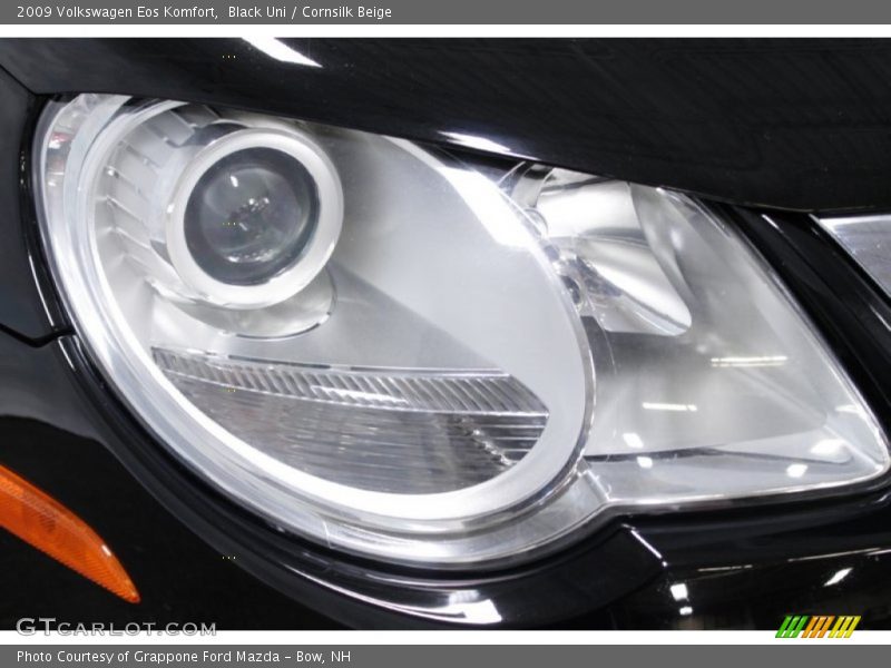 Black Uni / Cornsilk Beige 2009 Volkswagen Eos Komfort