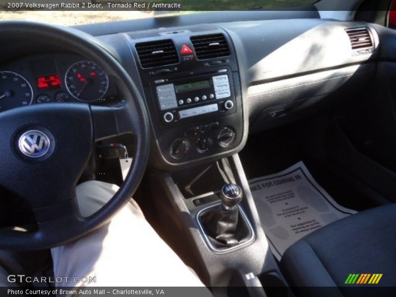Tornado Red / Anthracite 2007 Volkswagen Rabbit 2 Door