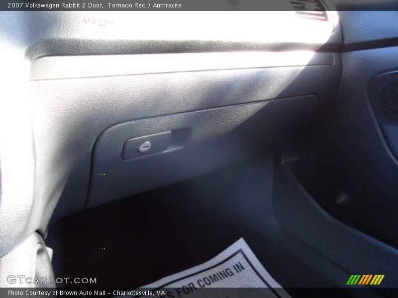 Tornado Red / Anthracite 2007 Volkswagen Rabbit 2 Door