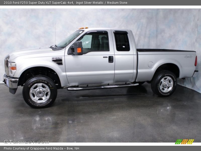  2010 F250 Super Duty XLT SuperCab 4x4 Ingot Silver Metallic