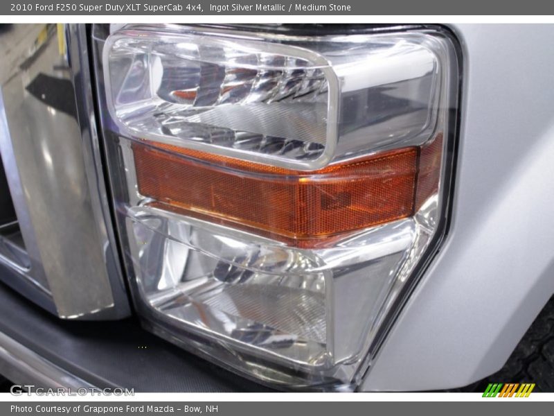 Ingot Silver Metallic / Medium Stone 2010 Ford F250 Super Duty XLT SuperCab 4x4