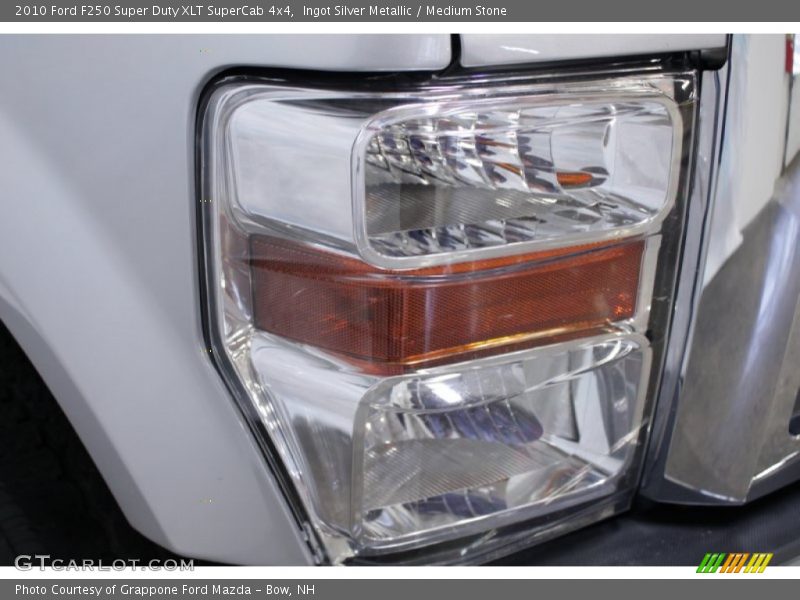 Ingot Silver Metallic / Medium Stone 2010 Ford F250 Super Duty XLT SuperCab 4x4
