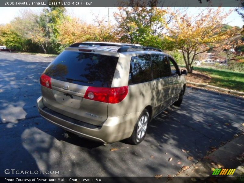 Desert Sand Mica / Fawn 2008 Toyota Sienna LE