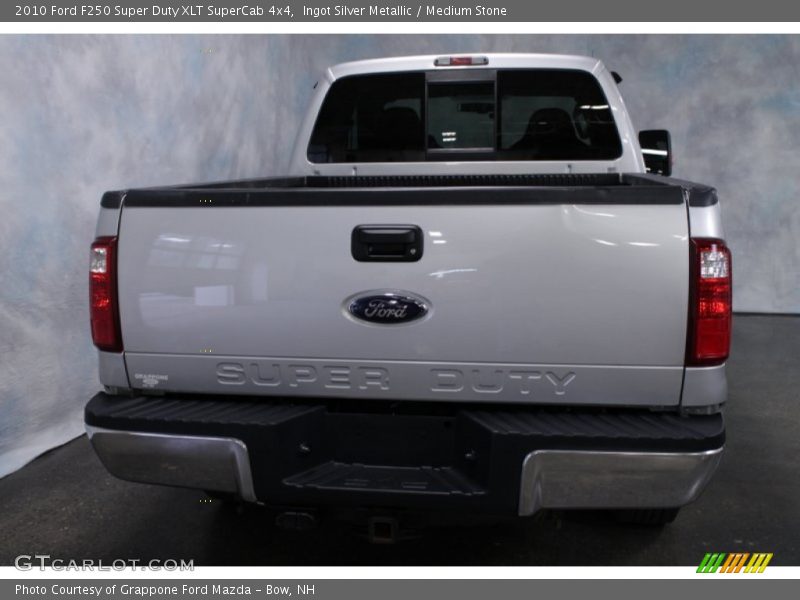 Ingot Silver Metallic / Medium Stone 2010 Ford F250 Super Duty XLT SuperCab 4x4