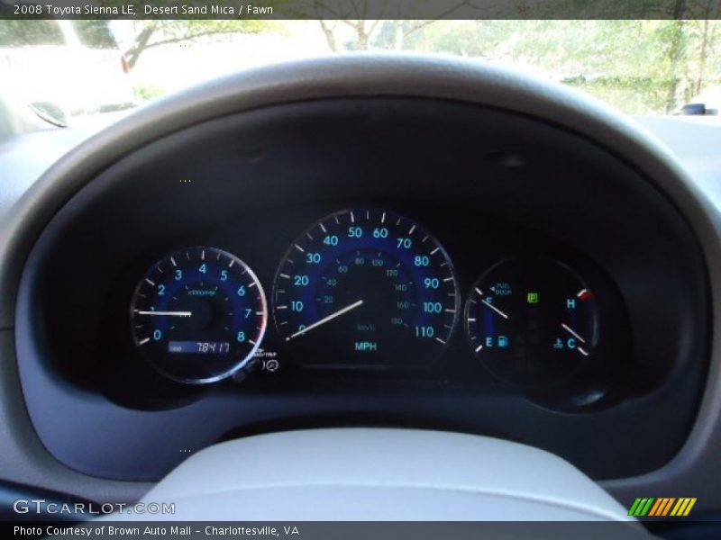 Desert Sand Mica / Fawn 2008 Toyota Sienna LE