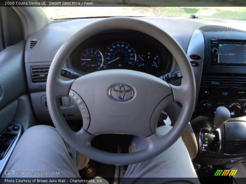 Desert Sand Mica / Fawn 2008 Toyota Sienna LE