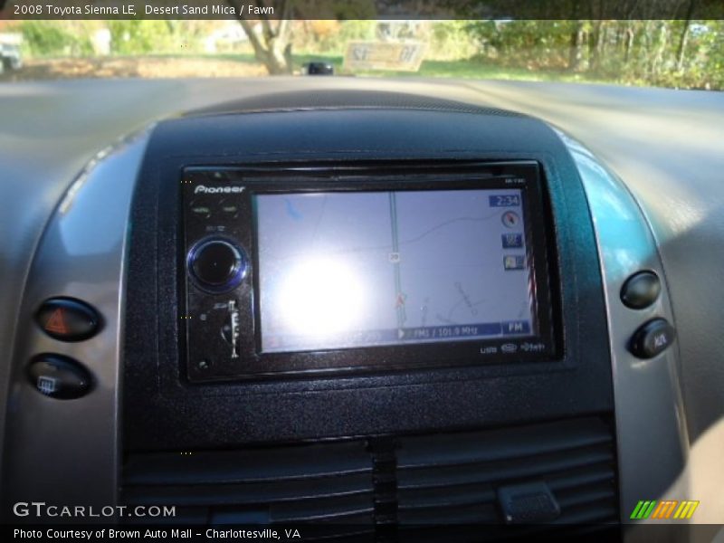 Desert Sand Mica / Fawn 2008 Toyota Sienna LE