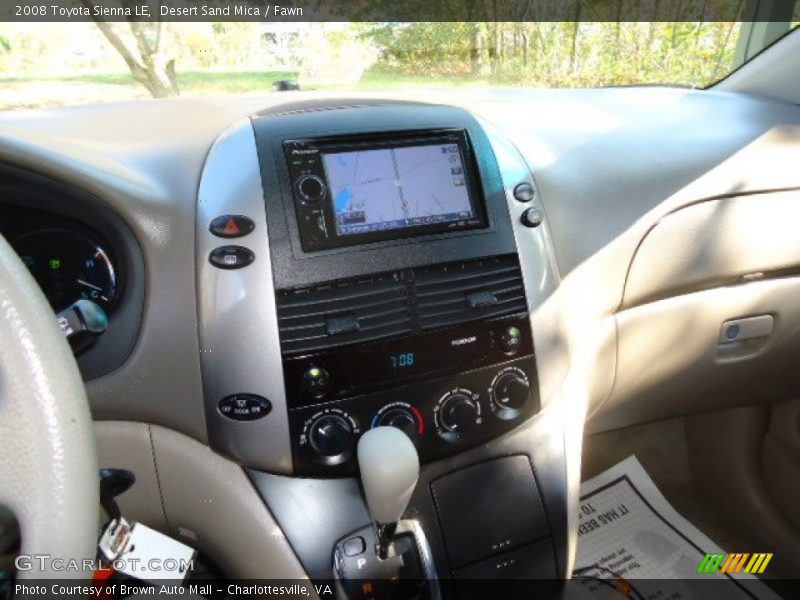 Desert Sand Mica / Fawn 2008 Toyota Sienna LE