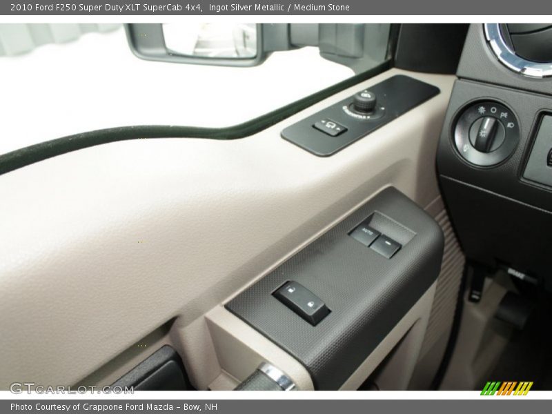 Ingot Silver Metallic / Medium Stone 2010 Ford F250 Super Duty XLT SuperCab 4x4