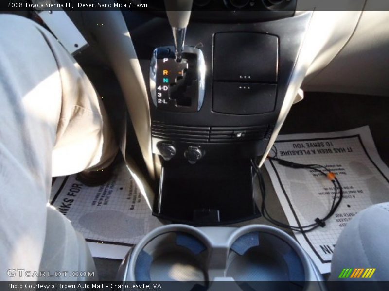 Desert Sand Mica / Fawn 2008 Toyota Sienna LE
