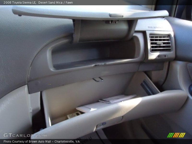 Desert Sand Mica / Fawn 2008 Toyota Sienna LE
