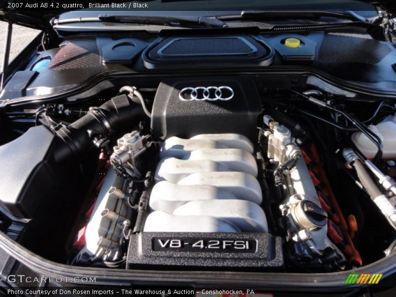  2007 A8 4.2 quattro Engine - 4.2 Liter FSI DOHC 32-Valve VVT V8