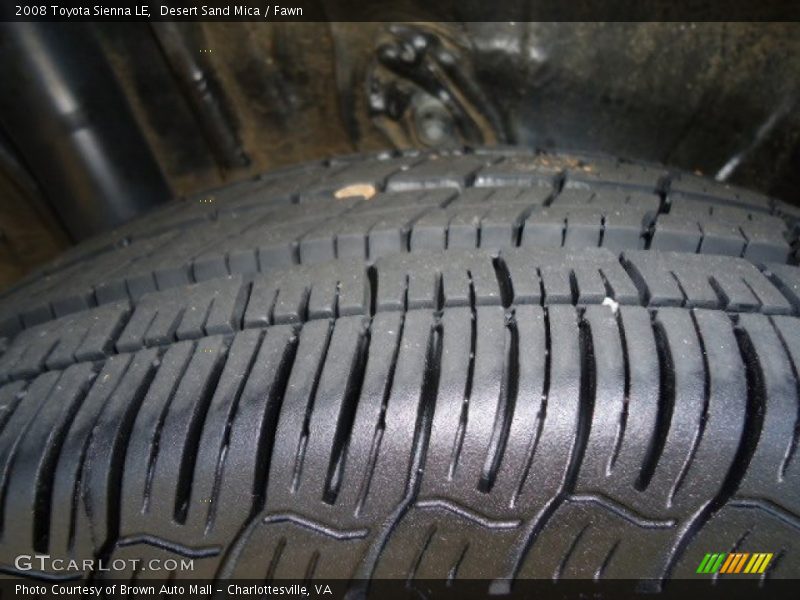 Desert Sand Mica / Fawn 2008 Toyota Sienna LE