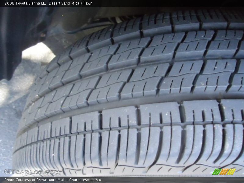 Desert Sand Mica / Fawn 2008 Toyota Sienna LE