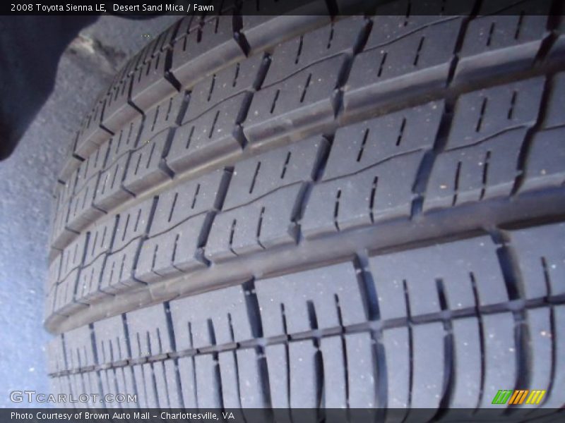 Desert Sand Mica / Fawn 2008 Toyota Sienna LE