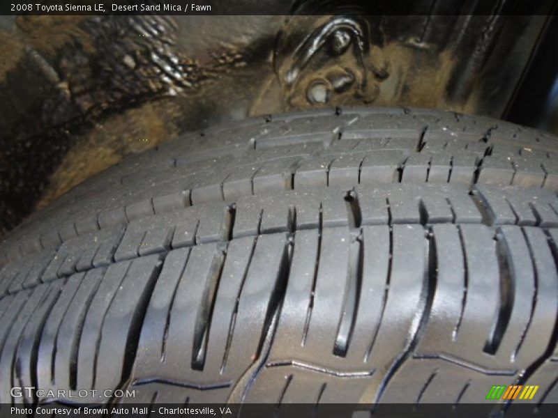 Desert Sand Mica / Fawn 2008 Toyota Sienna LE