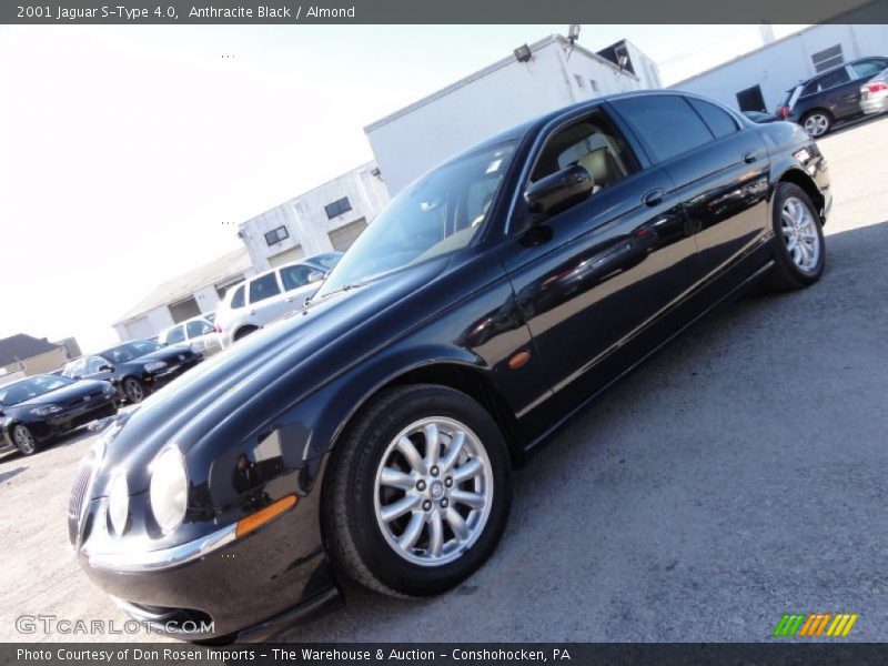 Anthracite Black / Almond 2001 Jaguar S-Type 4.0