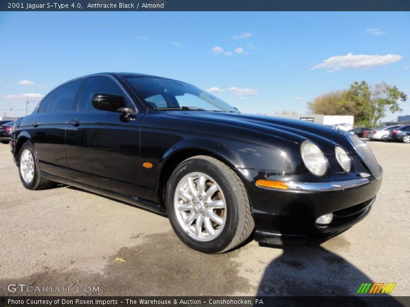 Anthracite Black / Almond 2001 Jaguar S-Type 4.0