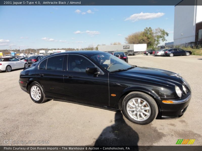 Anthracite Black / Almond 2001 Jaguar S-Type 4.0