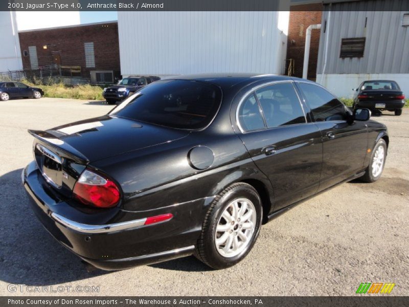 Anthracite Black / Almond 2001 Jaguar S-Type 4.0