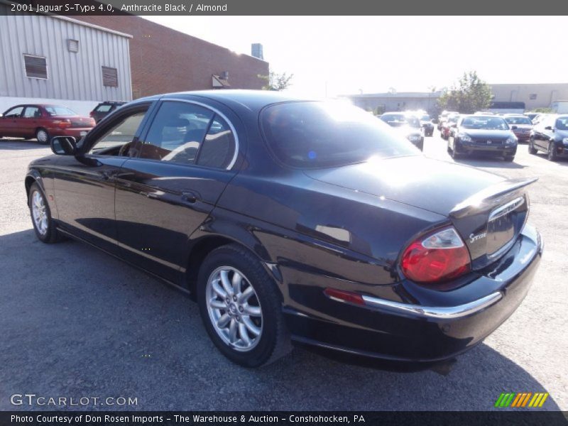 Anthracite Black / Almond 2001 Jaguar S-Type 4.0