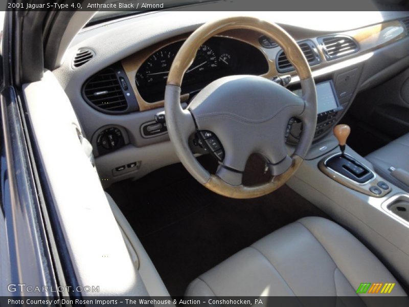 Anthracite Black / Almond 2001 Jaguar S-Type 4.0