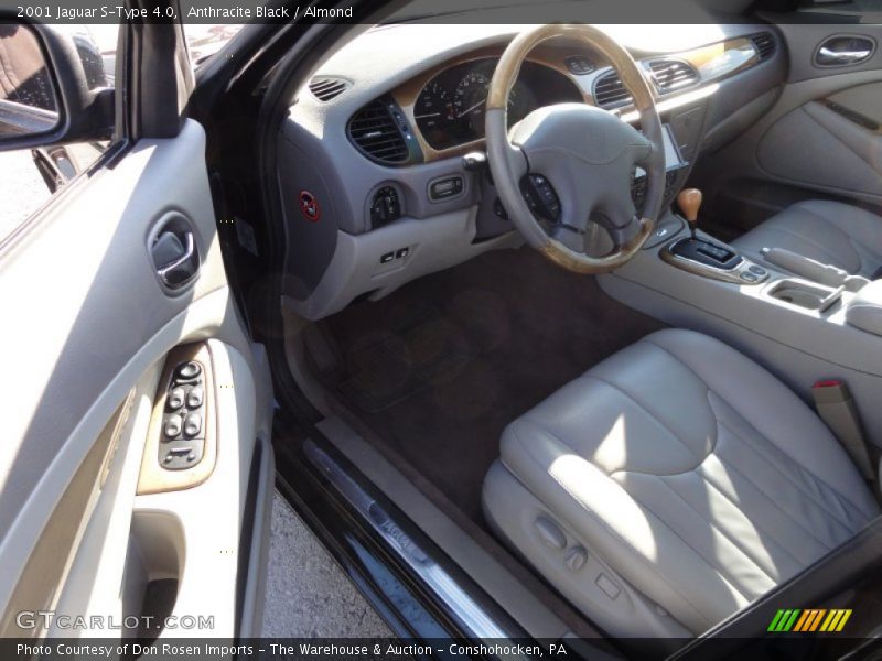  2001 S-Type 4.0 Almond Interior