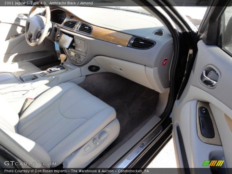  2001 S-Type 4.0 Almond Interior