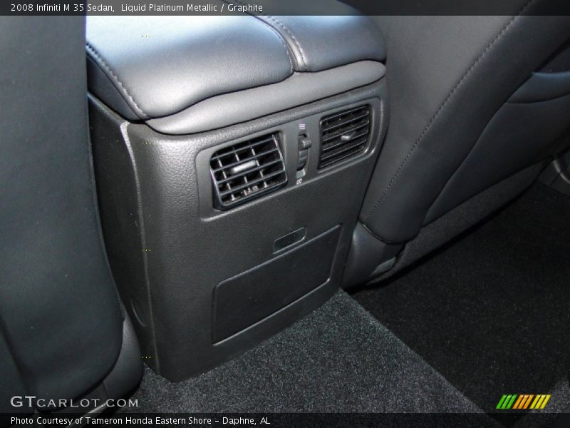 Liquid Platinum Metallic / Graphite 2008 Infiniti M 35 Sedan