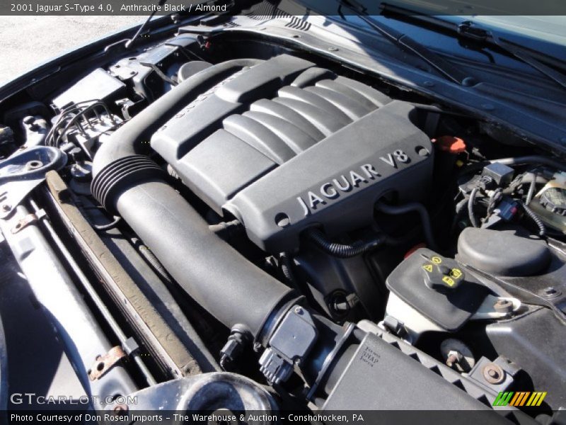  2001 S-Type 4.0 Engine - 4.0 Liter DOHC 32-Valve V8