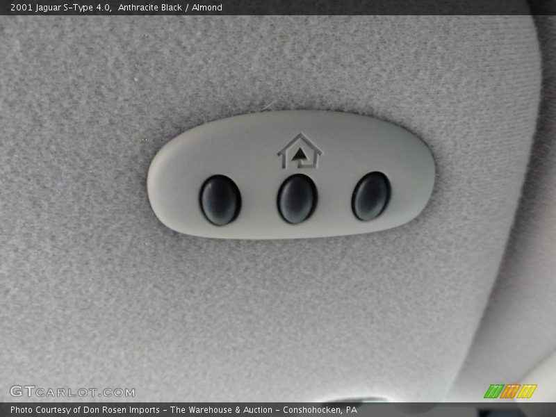 Anthracite Black / Almond 2001 Jaguar S-Type 4.0